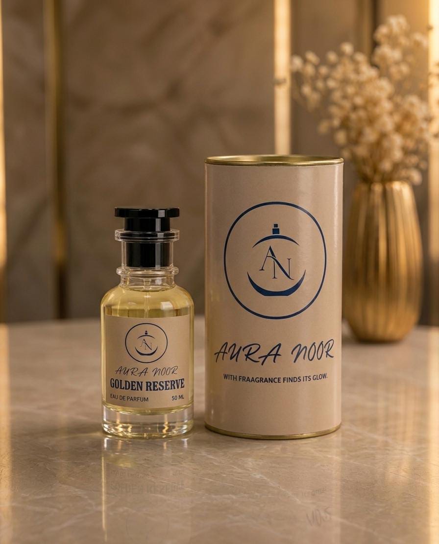 Golden Reserve Luxury Unisex Perfume | Rich Amber Oud & Saffron EDP